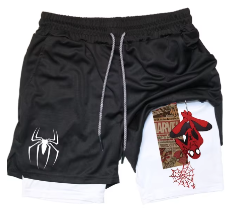 Marvel Gym Venom Shorts