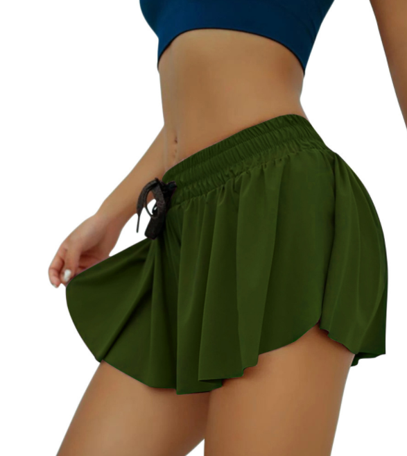 Comfort Fit Yoga Gym Shorts