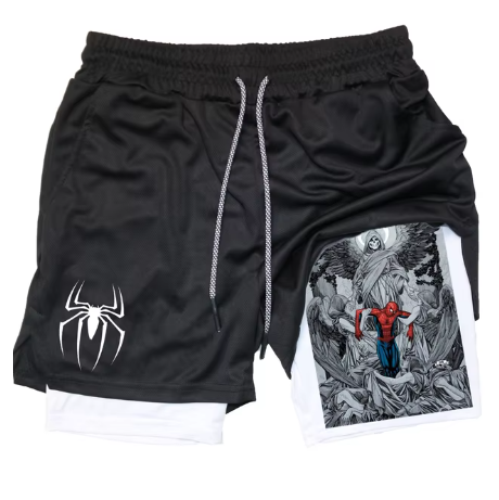 Marvel Gym Venom Shorts