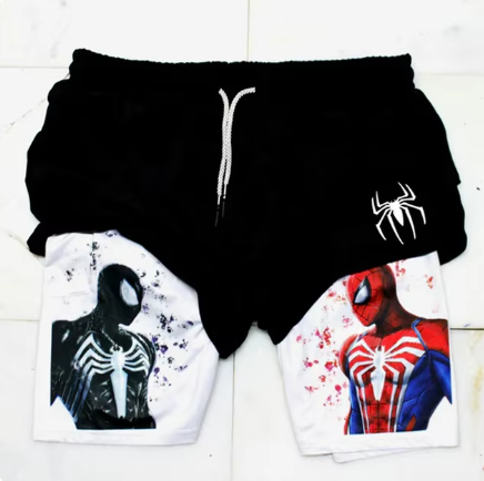 Marvel Gym Venom Shorts