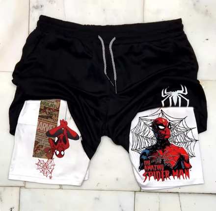 Marvel Gym Venom Shorts